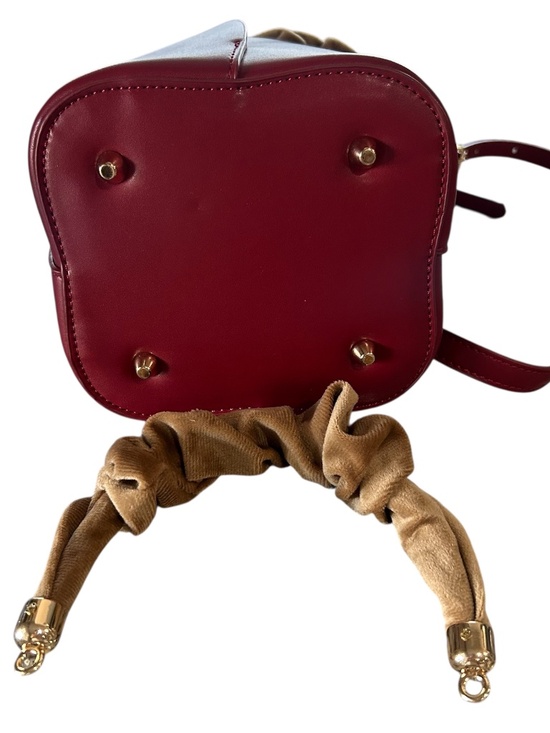 Verano Hill Willow Bucket Handbag Red NWOT - Picture 7 of 7